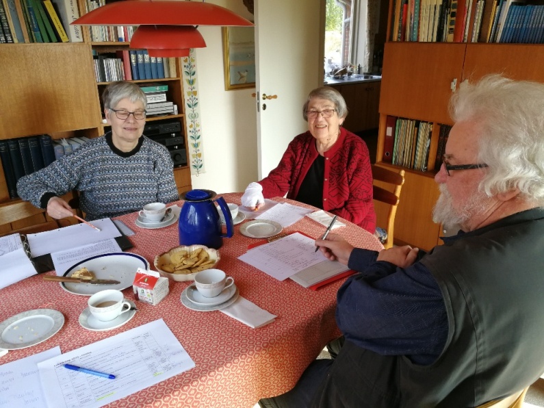 Redaktionen Billede af redaktionen i arbejde