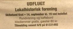 Udflugt 14. september 2021